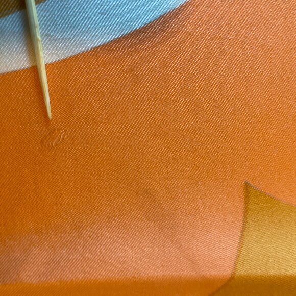 Vintage Christian Dior Silk Scarf - Picture 12 of 15